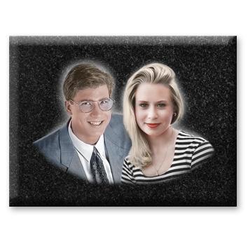 Имитация гравировки 140АГ, двойной портрет 140АГ