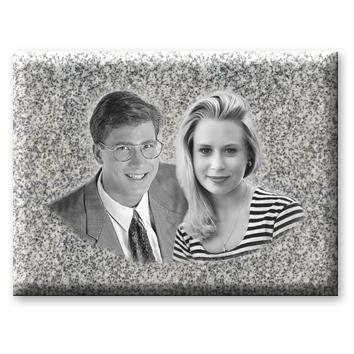 Имитация гравировки 142БГ, двойной портрет 142БГ