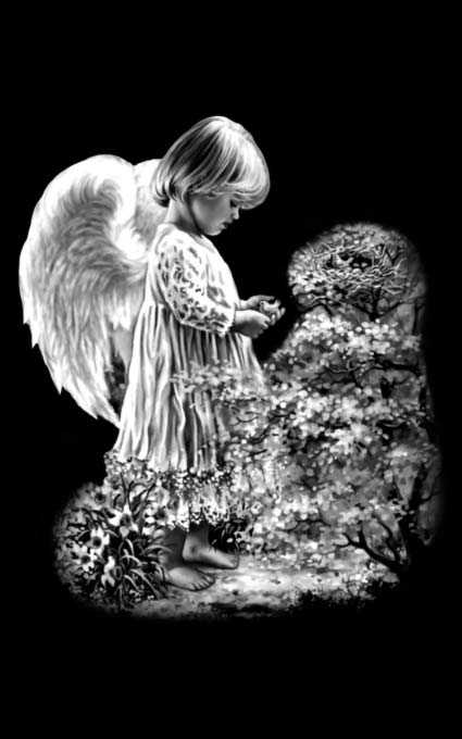 Ангел на памятник 195