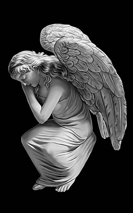 Ангел на памятник 26
