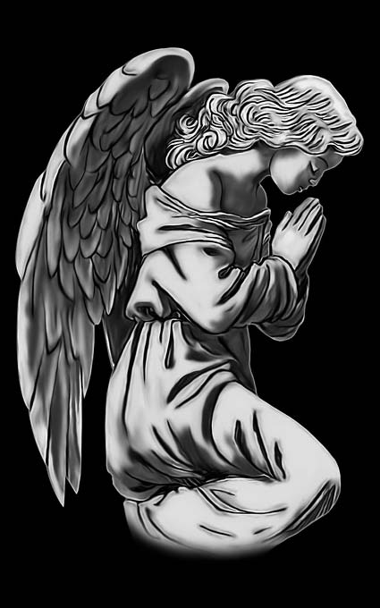 Ангел на памятник 302