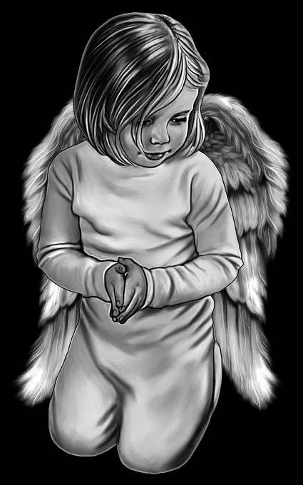 Ангел на памятник 303