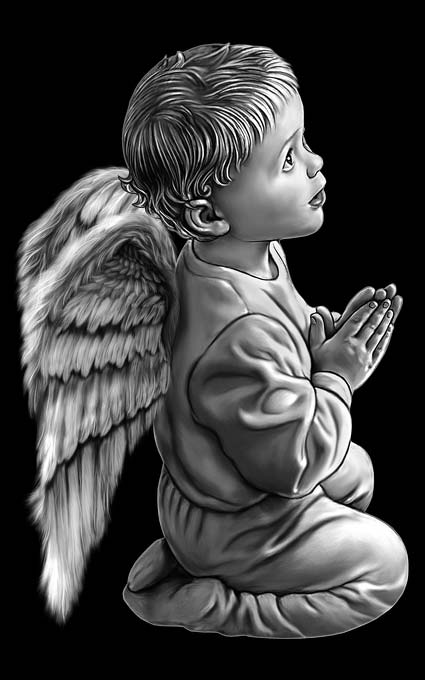 Ангел на памятник 304