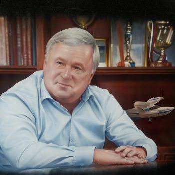 Портрет цветной увеличенный