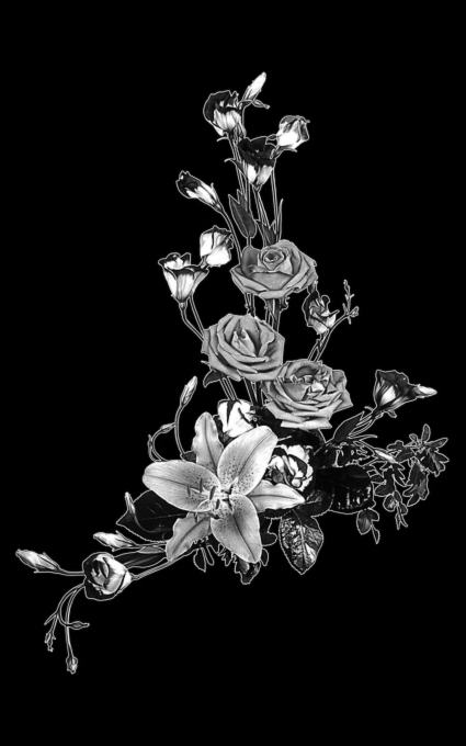 Цветы на памятник 010