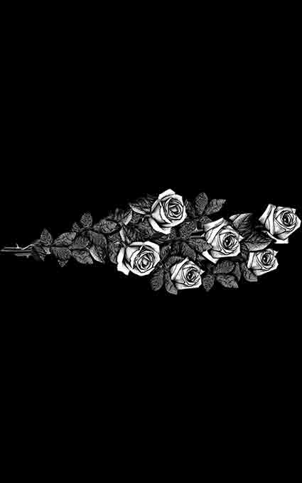 Цветы на памятник 014