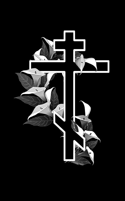 Крест на памятник 6129