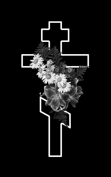 Крест на памятник 249