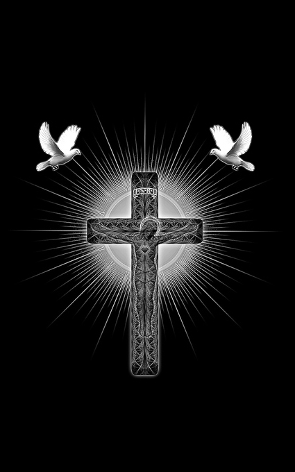 Крест на памятник 348