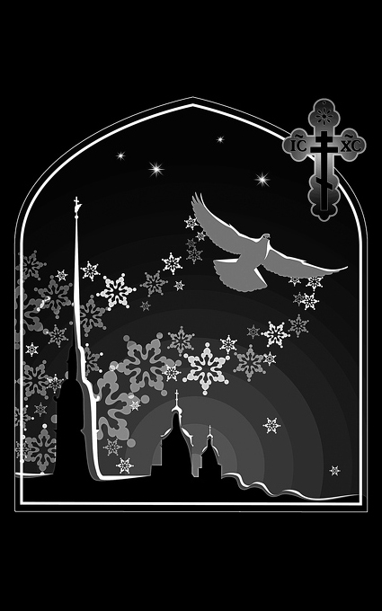 Крест на памятник 35