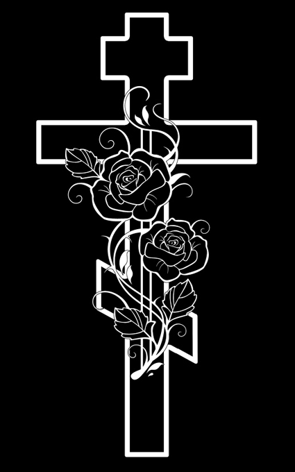 Крест на памятник 1772