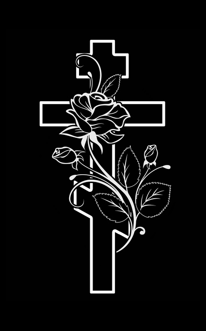 Крест на памятник 1983