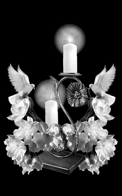 Свеча на памятник 164