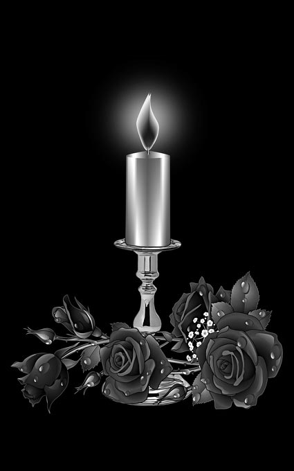 Свеча на памятник 64