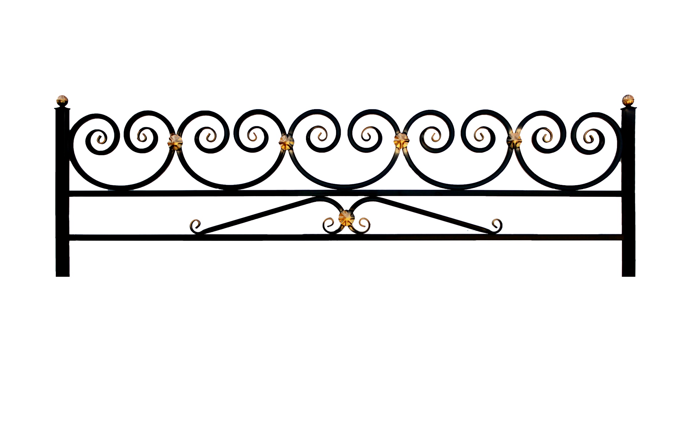 Ограда Волна 20 на поясе